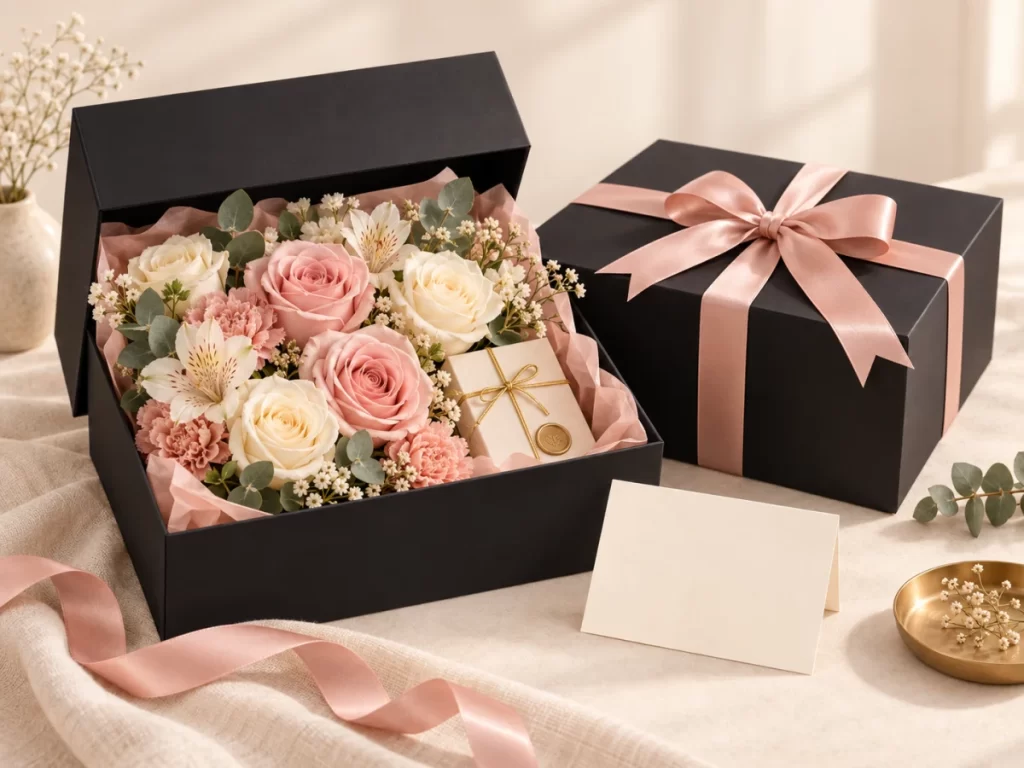 Presentación editorial de regalos corporativos